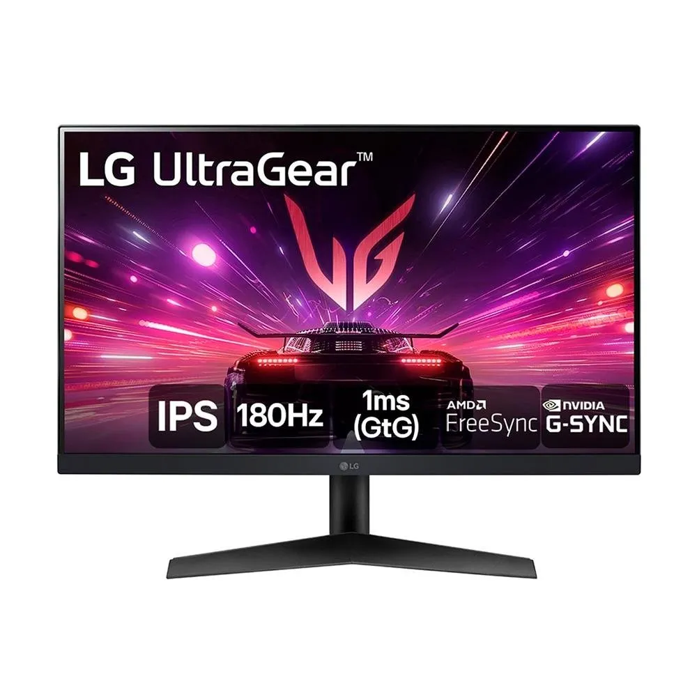 (App) Monitor Gamer Lg Ultragear 24 Fhd, Ips, 180hz, 1ms Gtg, Hdr10, Displayport E Hdmi, Amd Freesync, Nvidia G-Sync, Preto - 24gs60f-B
